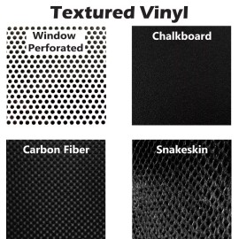 ZeroNine Textured Vinyl Sheet for Cricut Joy - 5.5" x 12" - Window Perforated