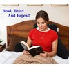 ComfortSpa Reading Pillow for Kids Teens Adult, Back Rest Pillow