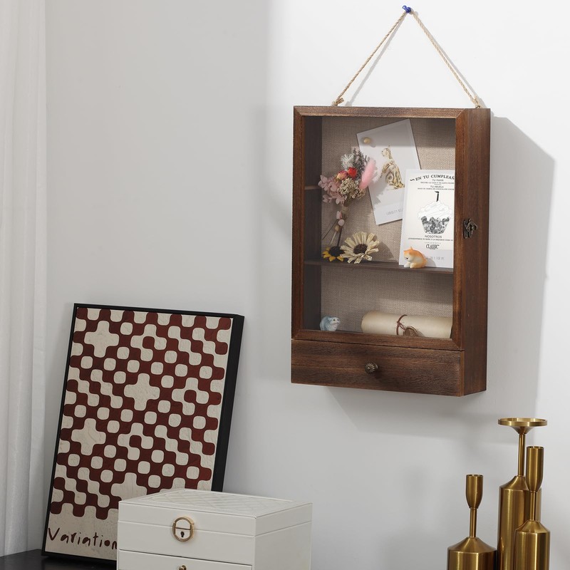 Wishtofly Shadow Box Frame 3" Deep, 11x16 Shadow Boxes Display