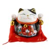 Lucky Cat Coin Bank 4.5in Exquisite Cute Bring Luck Good
