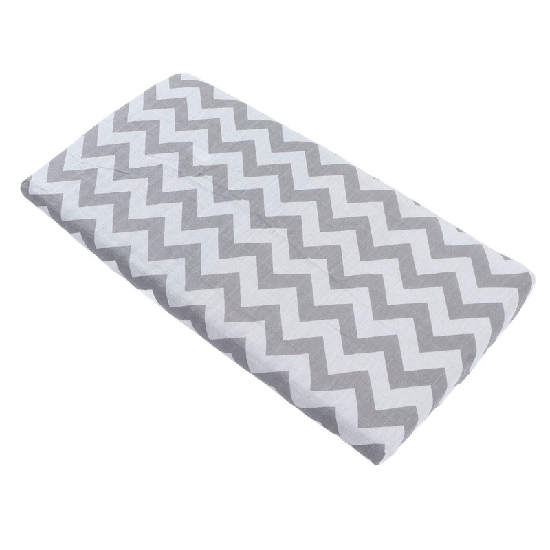 2Pcs Baby Crib Sheets Cotton Yarn Detachable Print Fitted Crib