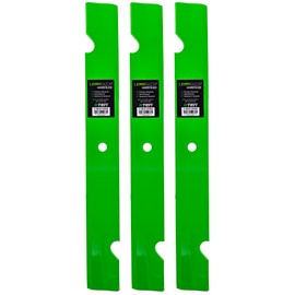 8TEN LawnRAZOR Blade for Ferris IS3000Z IS4500Z 5020842 ISZ 1000Z Series 61" Deck (Medium Lift Notched) 3 Pack