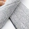 youshangjia Wet Mopping pad24.6inch5.03inch para mopa lavable Refill seco y