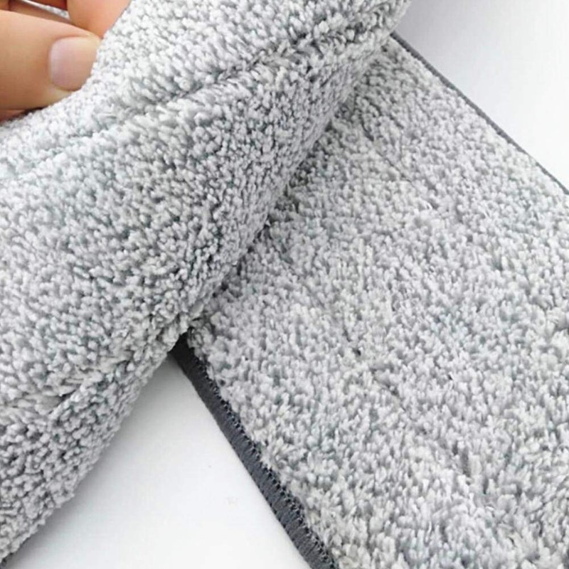 youshangjia Wet Mopping pad24.6inch5.03inch para mopa lavable Refill seco y