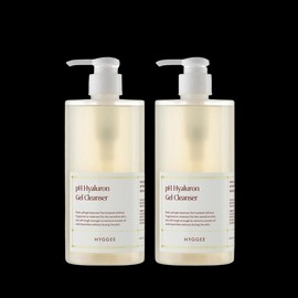 Hygge Mildly Acidic Hyaluronic Gel Cleanser 400ml / 휘게 약산성 히알루론 젤 클렌저 400ml X 2