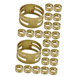 Operitacx 40 Pcs Jump Ring Closer Opener Bottle Opener Jewlery Jewelry Accessory Jewelry Making Accessory Grandma Necklace with Grandkids Names Accessories Brass Making Tools