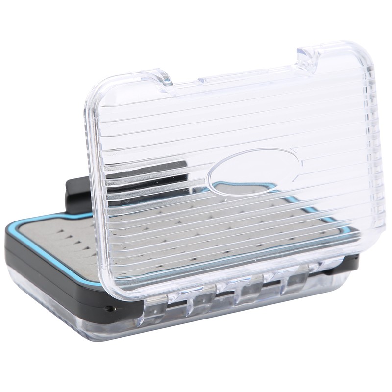 Fly Fishing Box PP Double Side Waterproof Flies Organized Storage