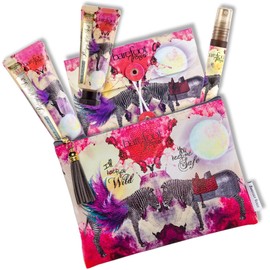 Barefoot Venus Discovery Kit - Argan Oil, Bath Soak, Hand Cream & Hand Repair (Black Coconut)