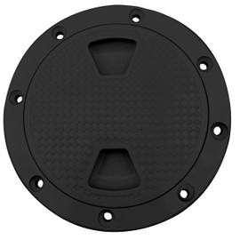 NVAAV 8 Inch Boat Round Inspection Deck Plate Hatch with Detachable Cover and Pre-drilled Holes, Water Tight for Kayak RV Marine Boat Yacht Outdoor Installations