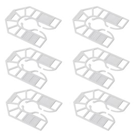 TERF® 55mm X 43mm X 1.5mm Thick U Shims Packers Spacers Plastic Packing Horseshoe Window Glazing Door Kitchen Cabinet Tiles Installations with 1.5mm Thick - Pack of 50