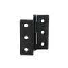 Tsnamay 6Pcs 3" Half-Surface Hinges Chest Hinges,1.8mm Thickness Bending Black