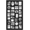 Adeco [PF9105] Decorative Black Wood Wall Hanging Collage Picture Photo