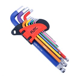 Namvo Hexagonal Allen Key 9-Piece Set Professional Hex Key Ball Head Allen Key Set