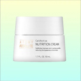 Atomy Absolute Cellactive Nutrition Cream 50ml Moisturizing Cream Elasticity Care Skin Nutrition Face Cream / 애터미 앱솔루트 셀랙티브 영양크림 50ml 보습크림 탄력케어 피부영양 페이스크림