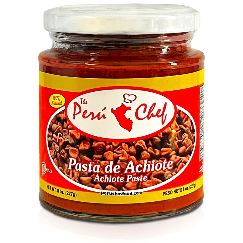 Peruchef Pasta de Achiote 8 oz | Peruvian Achiote Paste