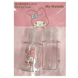 콕 누르면 톡 나오는 마이멜로디 원터치용기 20ml 2입 콕 누르면 톡 나오는 My Melody One-Touch Container 20ml 2-Pack with Pop-up Function