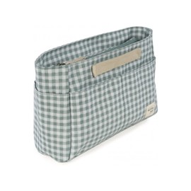 Walking Mum. I Love Vichy Baby Toiletry Bag, Small Organiser Bag for Baby Grooming and Hygiene Accessories, Practical and Comfortable to Carry, Green, 26 x 16 x 12 cm.