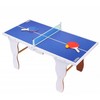 Middle Mini Home Table Tennis Table for Practice and Play Set