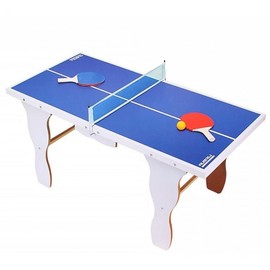 Middle Mini Home Table Tennis Table for Practice and Play Set
