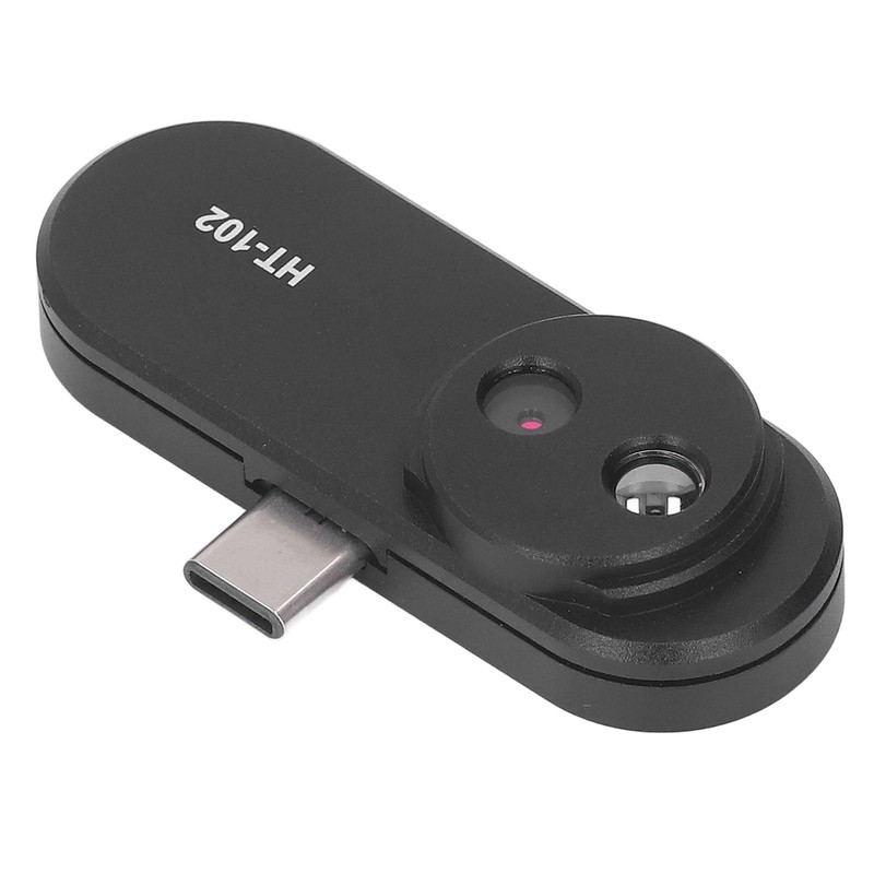 Thermal Imaging Camera Black ABS Mobile Phone Thermal Imager with