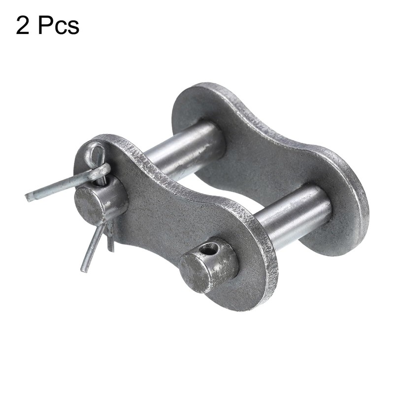 sourcing map 2Pcs #100H/ DIN/ISO 20AH Chain Master Connector Link