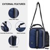 MIER Lunch Bag Small Cool Bag Expandable Cooler Bag for