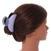 90mm Across/Large Pastel Lavender Acrylic Hair Claw/Hair Clamp