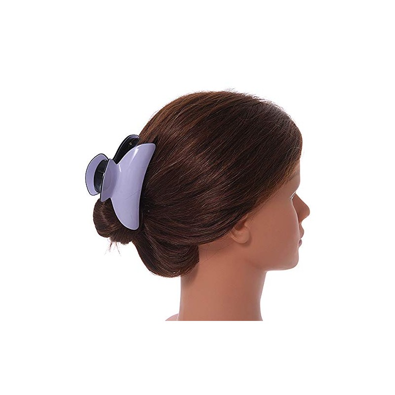 90mm Across/Large Pastel Lavender Acrylic Hair Claw/Hair Clamp