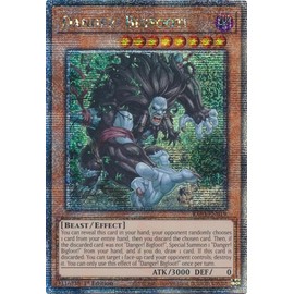 Danger! Bigfoot! (Quarter Century Secret Rare) - RA03-EN019 - Quarter Century Secret Rare - 1st Edition