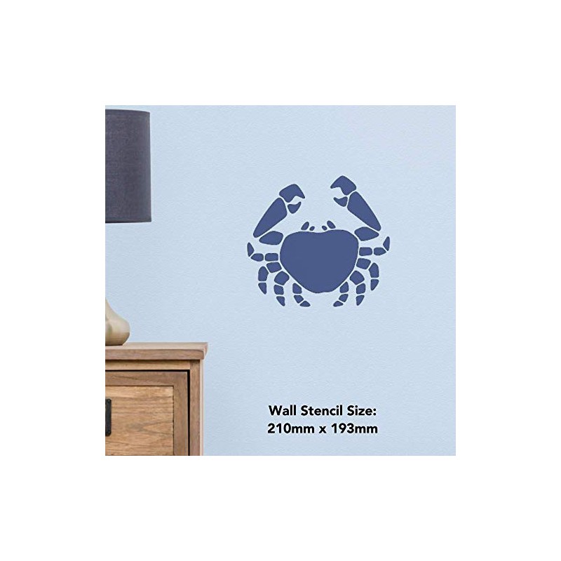 A4 'Crab' Wall Stencil/Template (WS00037319)