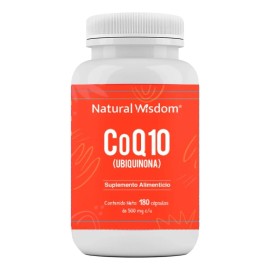 Coenzima CoQ10 | Efecto antioxidante | Favorece el funcionamiento de los músculos y el corazón | Aporta energía y vitalidad | 180 cápsulas