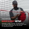 PowerNet Pitching Bundle, Baseball Net with Pitch Perfect Targets &