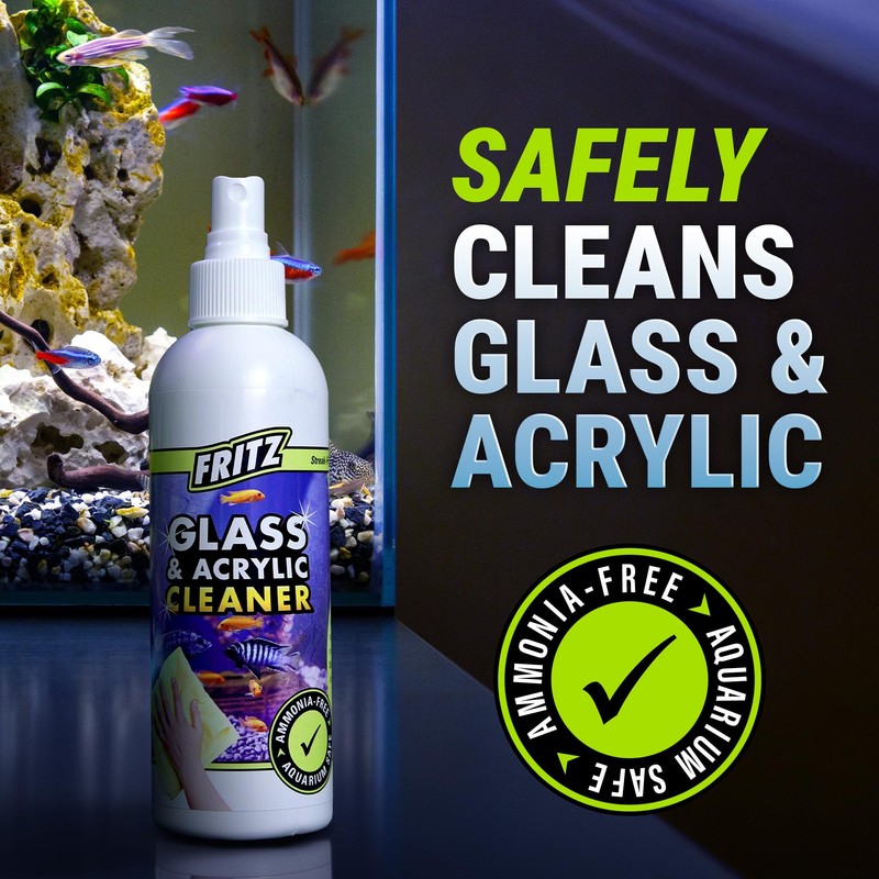 Fritz Aquatics Aquarium Glass & Acrylic Cleaner Spray for a