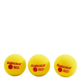 BABOLAT RED FOAM X3 Ball - Yellow - (Amarillo), UNIQ