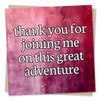 Beautiful Pink Thank You or Appreciation Card - Thank You