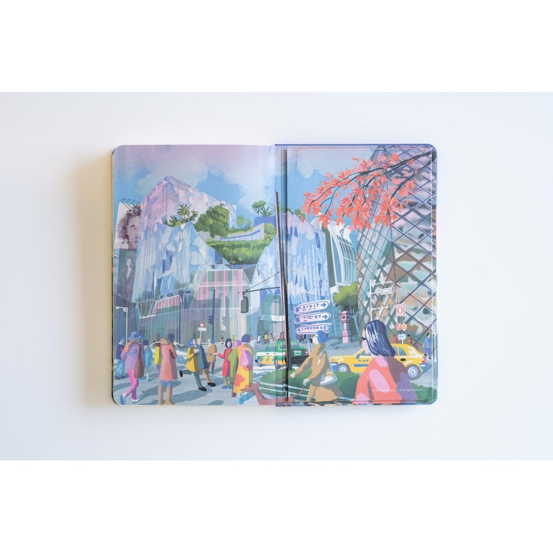 Moleskine LEQP060IAMTOK Notebook, Japanese Limited Edition, I am Tokyo Hardcover,