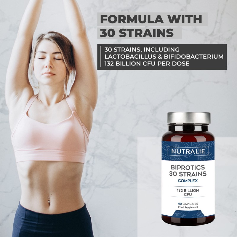 Cultures Complex 30 Strains Guaranteed 132 Billion KBE per Dose