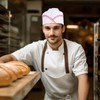 LEDMOMO (20 Piece Set) Disposable Clean Cap, Chef Hat, Cook