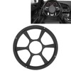12in Car Speaker Protective Mesh Cover Grille Carbon Black Universal
