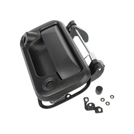 IRONTEK Exterior Door Handle Textured Black Tailgate Handle Fit 2008-2015 for Ford F-250/F-350 Super Duty, Fit Ford F-150 2008-2014, Fit Lincoln Mark LT 2006-2008#8L3Z9943400-AC #8L3Z9943400AC