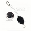 SGGRT 2PCS Upgrade Retractable Plant Hanger, Strong Stainless Steel Rope,