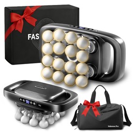 Veloreva Pro Massager.16 deep Tissue Massage Heads, 30 Speed Settings.Effectively relieves Shoulder,Neck, and Back Pain,Suitable for Families and sedentary Office Workers.