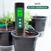3in1 Soil Tester EC Temperature Moisture Soil Meter for Outdoor
