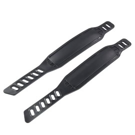Bettli Bike Pedal Straps,2 Pcs 12 Inch Heavy Duty Adjustable Exercise Bike Rubber Pedal Straps for Spinning Exercise Bike Bicycle Cycle Home or Gym