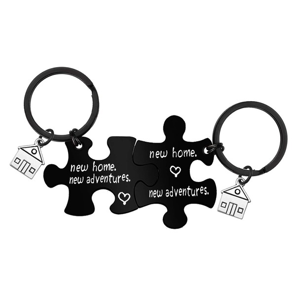 Huwujiu for New Home Keyring Gifts New Home New Adventures