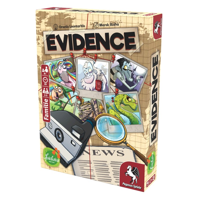 Pegasus Spiele 18333G Evidence (Edition Spielwiese)