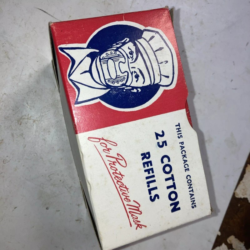 25 Cotton Refills For Protective Mask. Box A