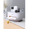 AIMALL Multifunction Tissue Box Cover and Storage Organizer, 8.27 x