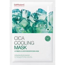 Cell Fusion C Deer Cooling Mask, Cica Cooling Mask Sheet, 5 Pieces, Weak Acid, Korean Cosmetics, Korean Skin Care, Cosmetics, Skin Care, Moisturizing, Moisturizing, Deer (1, Deer Cooling Mask)