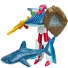 The Access Robot Figure Whale Shark Transformation Robot Seabotron Hero